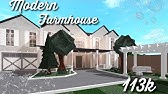 Bloxburg Family Farmhouse Exterior 24k Youtube