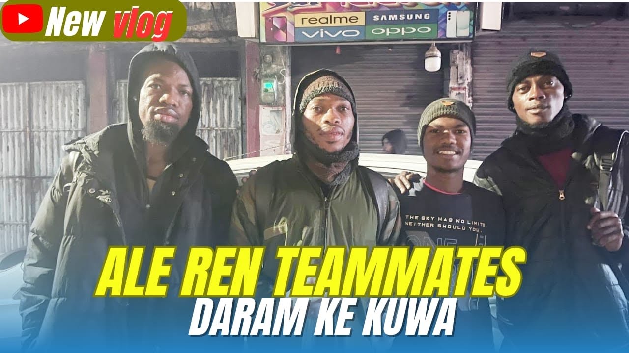 ALE REN TEAMMATES DARAM KE KEWU || KASHMIR MARANDI VLOG 2026