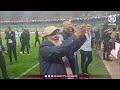 شاهد رئيس مسقبل الرويسات لعروسي يحتفل مع أنصار المولودية باللقب العاشر