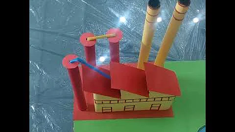 How to make Pollution Model 3d Science Project | Water , Air & Land Pollution |DIY Pollution Model