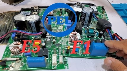 PEL DC inverter AC F1 E5  error code#232