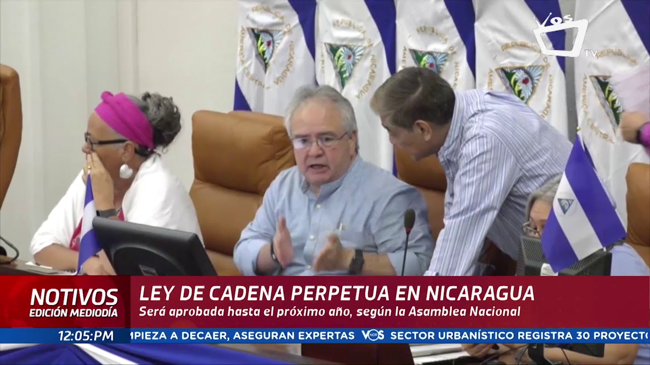 Ley de cadena perpetua en Nicaragua será aprobada hasta el próximo año