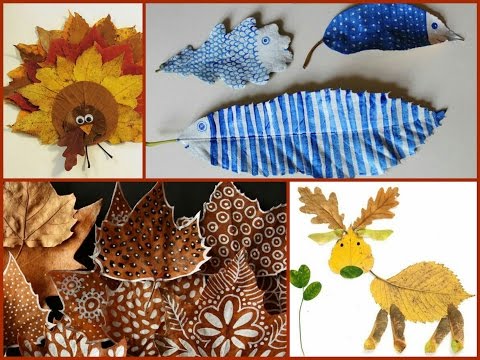 Fall Leaf Craft Ideas - Leaves Crafts for Kids and Adults