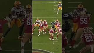 🚨Brock Purdy THROWS PERFECT PASS to George Kittle for a 49ers touchdown against Packers🚨
