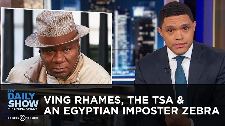 Ving Rhamess Terrifying Run-In with Police & An Egyptian Zoos Fake Zebra | The Daily Show