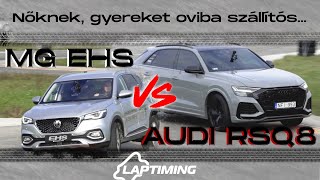 Oviba ezzel a gyereket... - MG EHS vs. Audi RSQ8 (Laptiming Ep.256.)