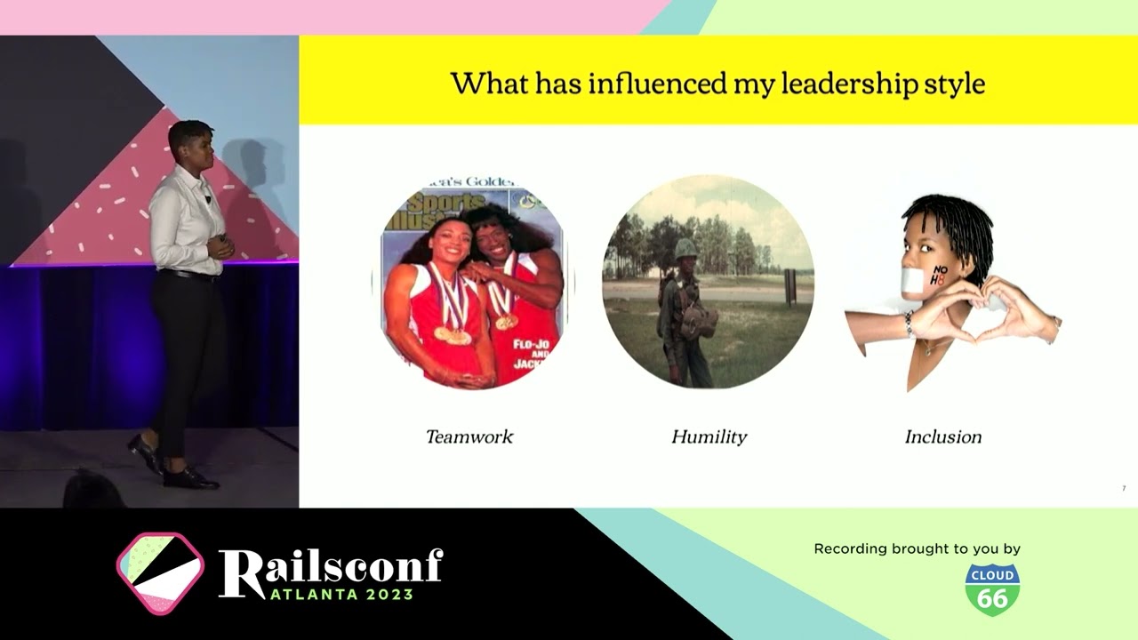 RailsConf 2023 - Keynote: Leading through Change - When two cultures combine by Shani Boston