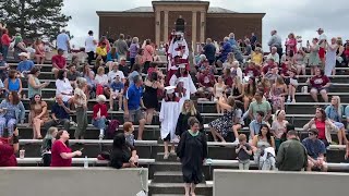 Video: AHS graduates enter Holland Stadium for 53rd commencement exercises