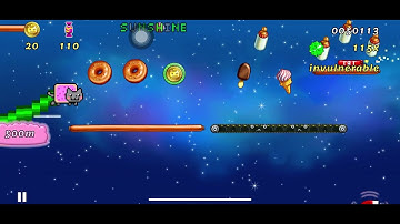 Nyan Cat: Lost In Space - Classic High Score 152,660 points