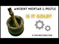 Ancient Mortar and Pestle Restoration| 15 MIN RESTORATION