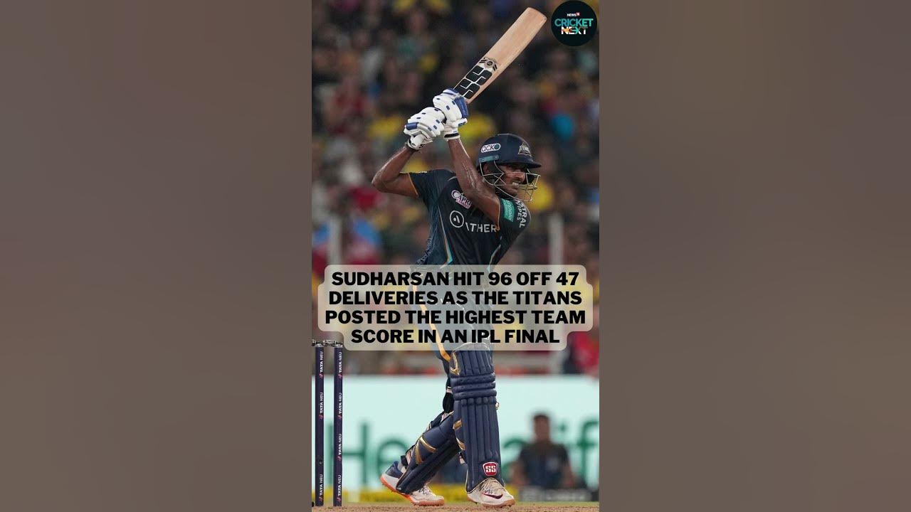 Sai Sudharsan Hits 96 Highest Score By Uncapped Player In IPL Final sai-sudharsan-hits-96-highest-score-by-uncapped-player-in-ipl-final