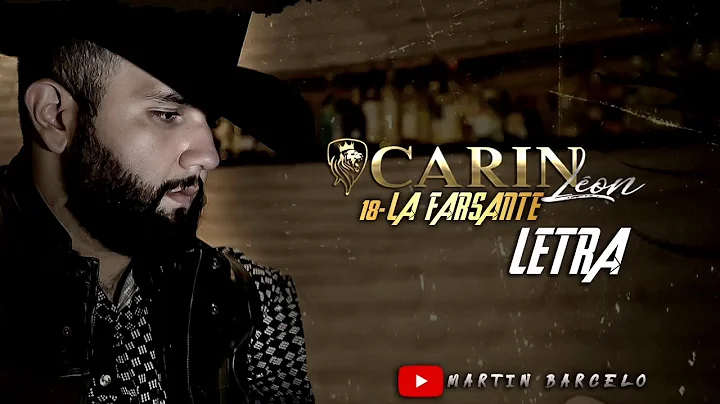 Carin Len - La Farsante (LETRA) Estreno 2019