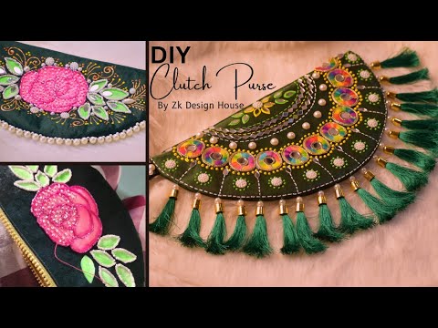 Jaipuri Embroidered Handicraft Traditional Ethnic Rajasthani - Clutch – BAGS  BAZAAR