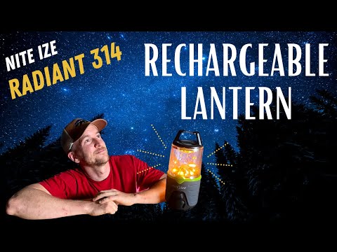 NIte Ize Radiant 314 RECHARGEABLE Lantern - First Look & Review