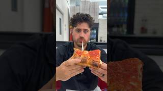 SAUSAGE & CHEESE STUFFED CRUST SICILIAN PIZZA from Marinara Pizza in NYC! ??? #DEVOURPOWER