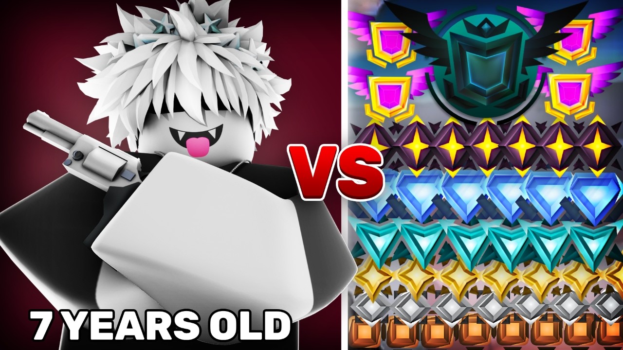 7 Year Old ARCH NEMESIS vs EVERY Rank