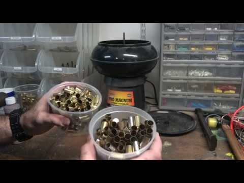 How to Dry Tumble and Clean Your Brass for Reloading 