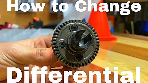How to change diffs in an rc car! (Its easier than you think)
