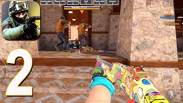 Critical Strike CS: Online FPS - Gameplay Walkthrough Part 2 - Arms Race Event(iOS, Android)