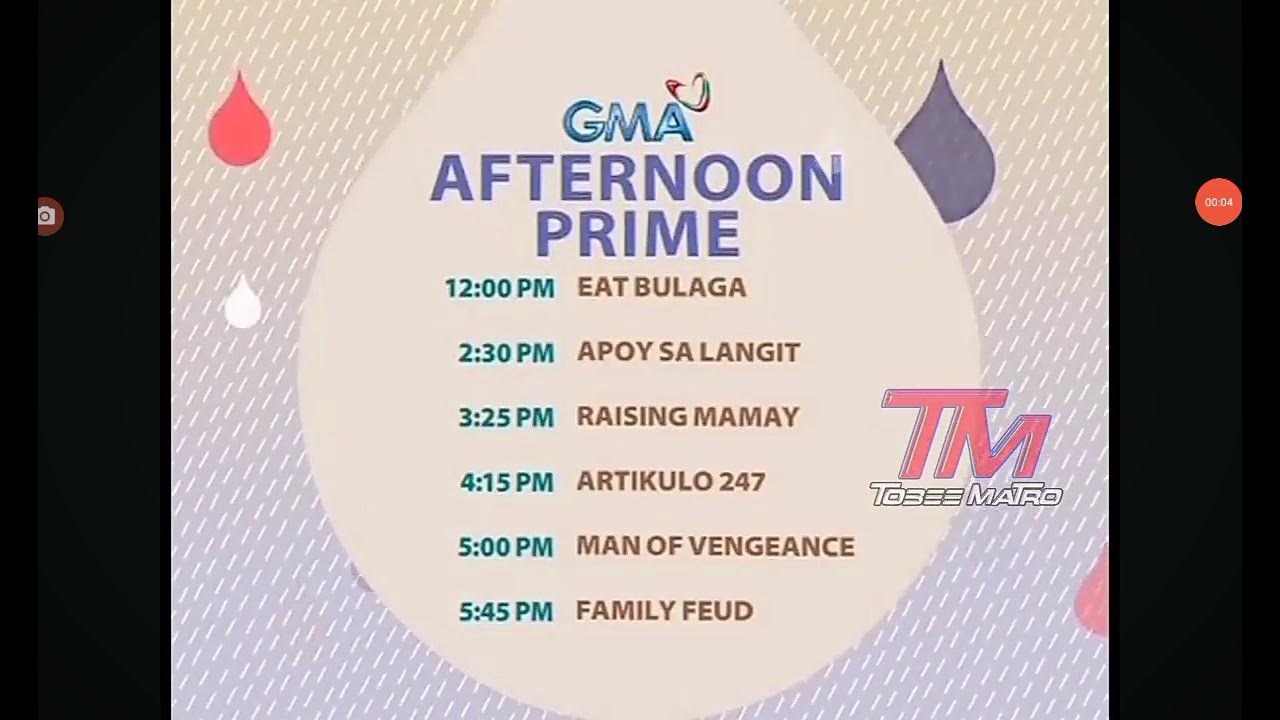 Gma Schedule April 10 2025 Thursday YouTube