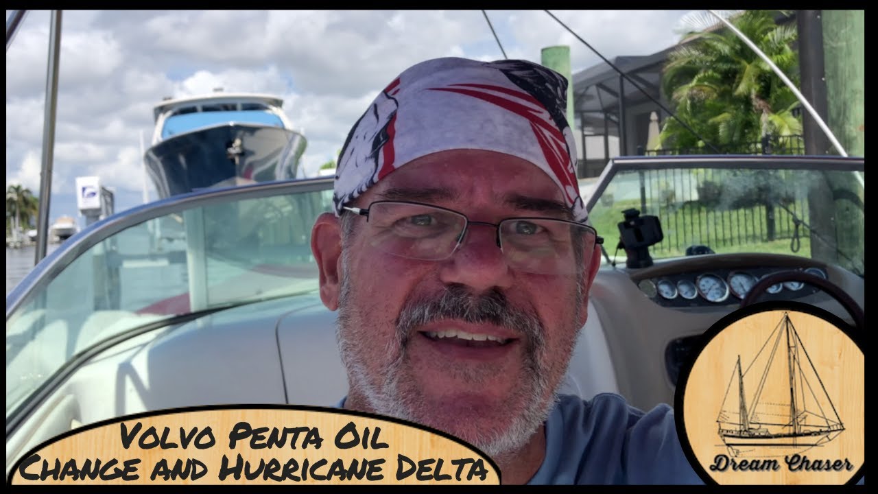 Changing the oil in a Volvo Penta & Hurricane Delta