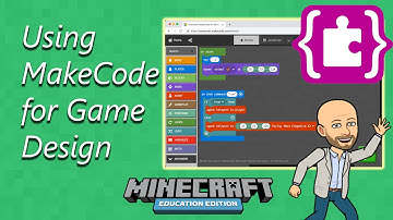 Using MakeCode for Game Design - Minecraft Education Edition