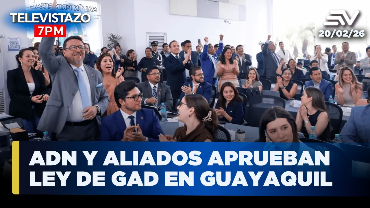 ADN y aliados aprobaron ley de GAD | Televistazo 7PM🔴 20 Febrero 2026