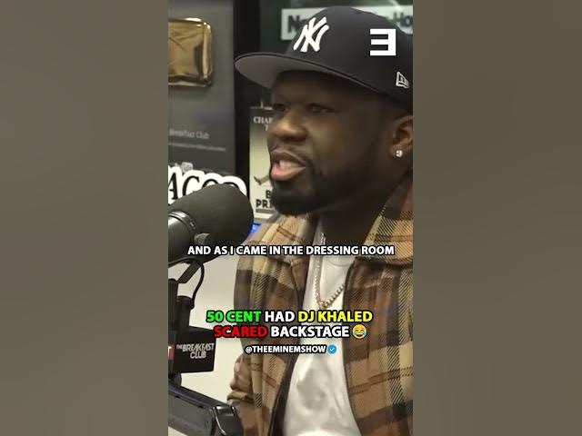 50 CENT Had DJ KHALED Scared Backstage😂