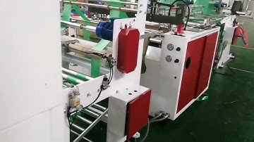 Full Automatic Two Lines Roll Bag Making Machine 2