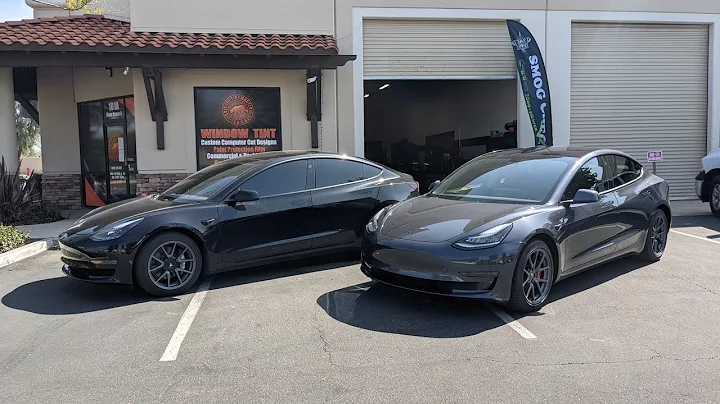 2018 tesla model 3 chrome delete.    2021 tesla model 3 window tint
