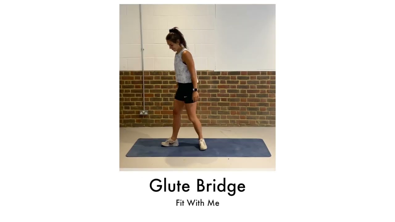 Calf Raise Squats, Pulse Lunges & Glute Bridges YouTube