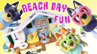 Bluey and Bingos Ultimate Beach Cabin Family Vacation Fun!