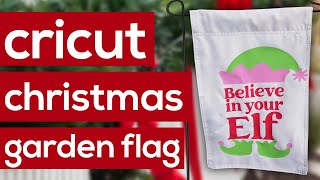 Cricut Christmas Garden Flag | Craftmas Day 3 | How to use StarCraft SoftFlex