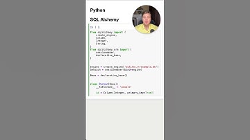 Знакомство с SQLAlchemy #Shorts #SurenPyTips