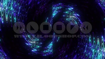 Spiral Neon - VJ Loop Pack (6in1)