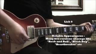 Video thumbnail of "14 Jimmy Page Licks"