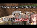 Korone becomes a sheepdog【Hololive/Eng Sub】【Minecraft】