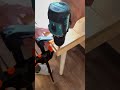 【車中泊DIY】持ち運びやすくキャンプでも使える折り畳みデスク #shorts #DIY