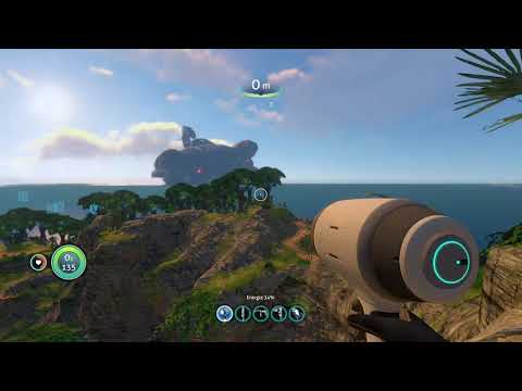 Subnautica : ACTIVATING PORTAL at Cannon Island