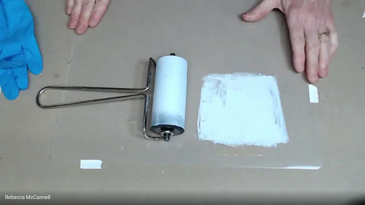 5b Mixing White with ink for Color 1 of Reduction Print