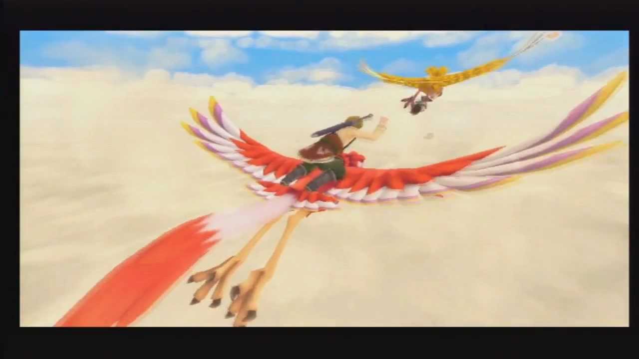 The Legend of Zelda Skyward Sword Bird Race YouTube