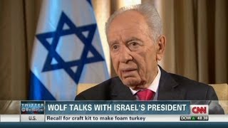 Peres: Iran is competing with Egypt