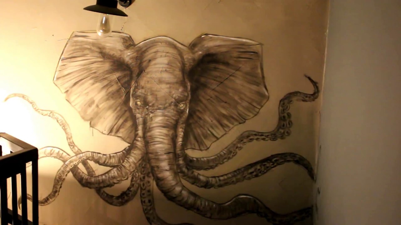 Duvara Resim //elephantopus No.7// YouTube Duvara Resim //elephantopus No.7// YouTube