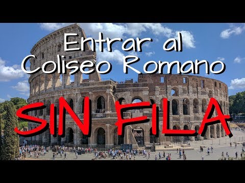 Video: Evite las filas de boletos en el Coliseo Romano