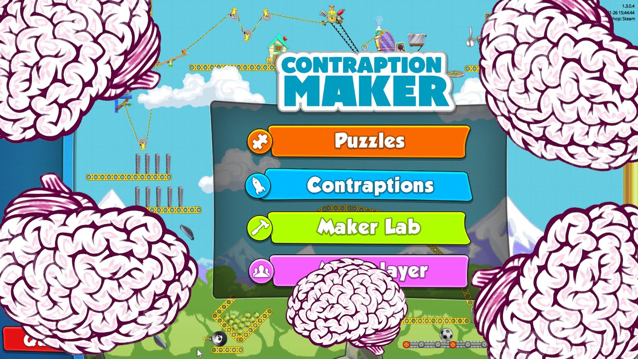 Brain hurts| Contraption Maker - YouTube