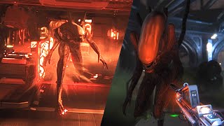 Alien: Isolation ULTRA NIGHTMARE Mod - Xenomorphs Tag Team My Face