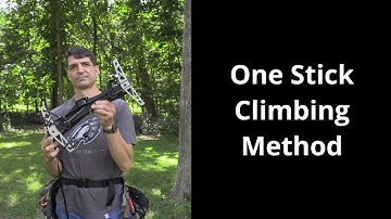 One Stick Climbing Method