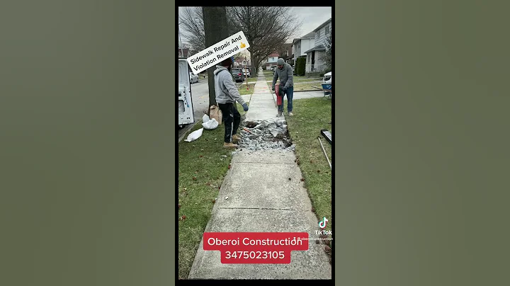 Sidewalk Repair And Violation Removal