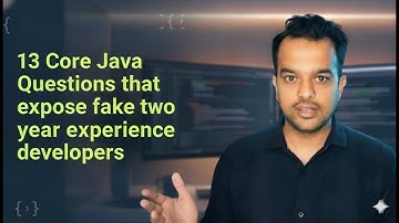 Tough Core Java questions that quietly reject most 2 year candidates