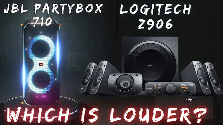JBL Partybox 710 VS Logitech Z906 - Which is Louder?